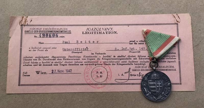 WW1 German Infantry NCO’s Medal Group