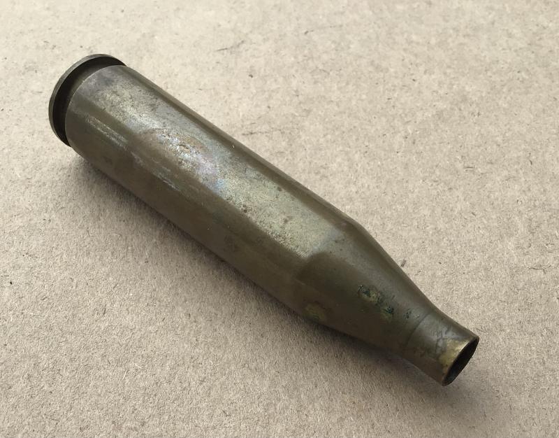 German WW2 Panzerbuche 39 Cartridge Case.