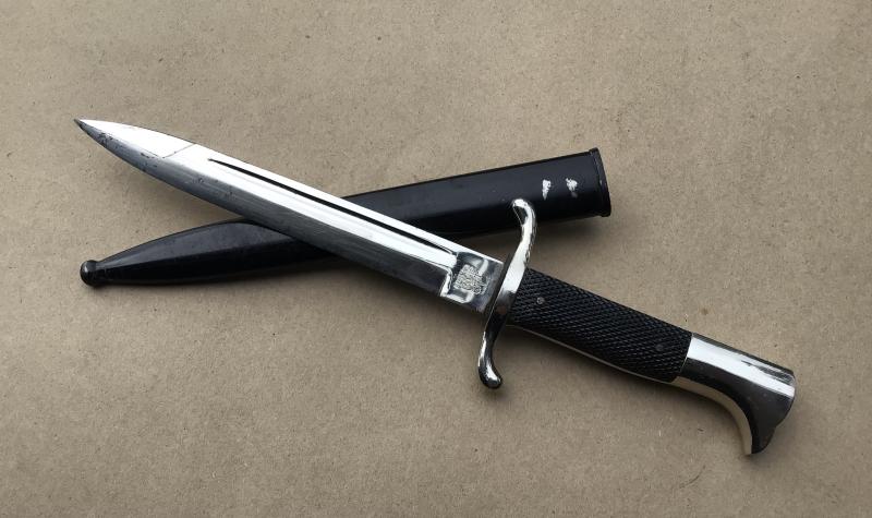 German WW2 Feuerwehr Dagger by Carl Eickhorn Solingen