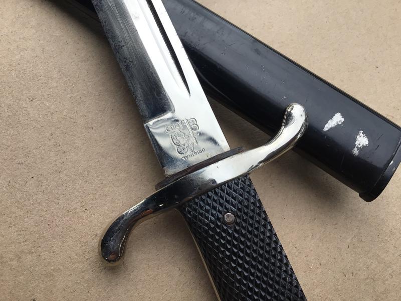 German WW2 Feuerwehr Dagger by Carl Eickhorn Solingen