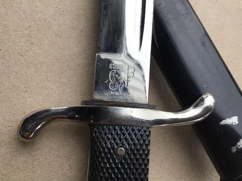 German WW2 Feuerwehr Dagger by Carl Eickhorn Solingen