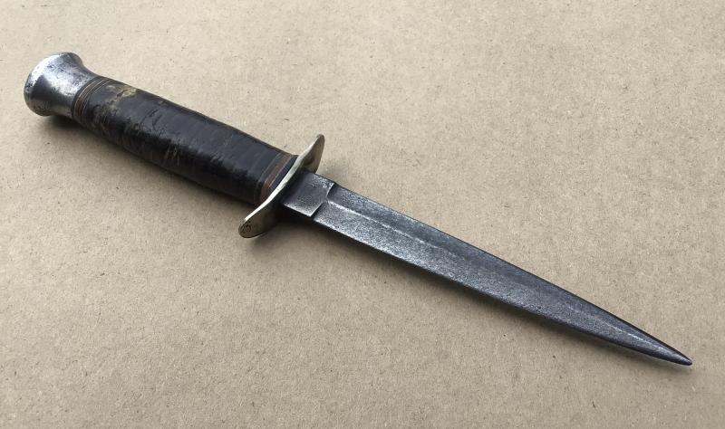British WW2 Stiletto Fighting Knife, William Rodgers Sheffield