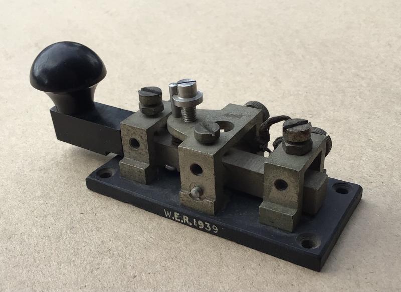 WW2 No.2 8Amp Morse Key 1939 Dated.