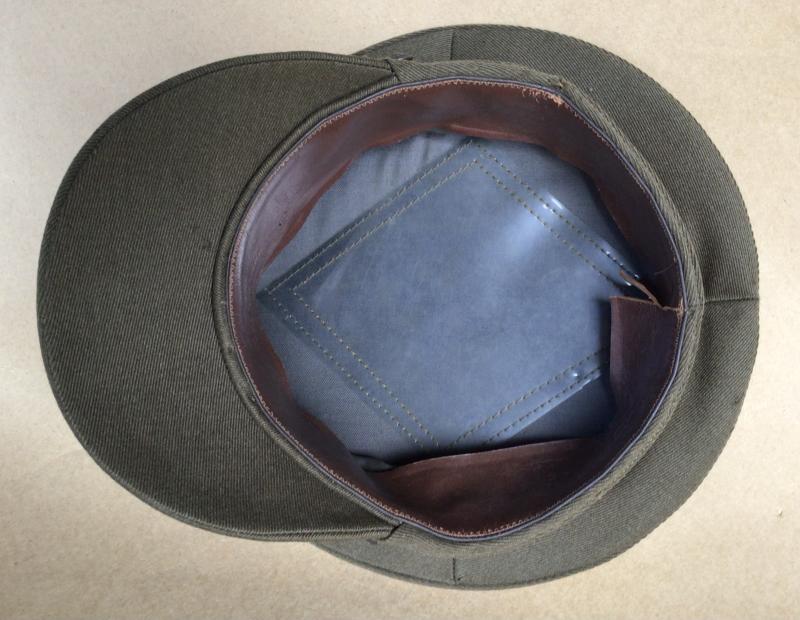 Australia WW2 Army Officers Service Dress Visor Cap