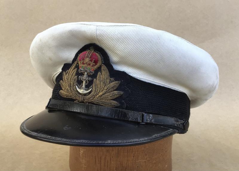 WW2  RN / RAN Officers Service Dress Cap