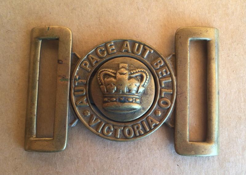 Australia Pre-Federation Victorian Local Forces Belt Buckle