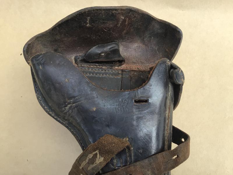 WW1 German 1915 Artillery Luger Holster and Shoulder Stock