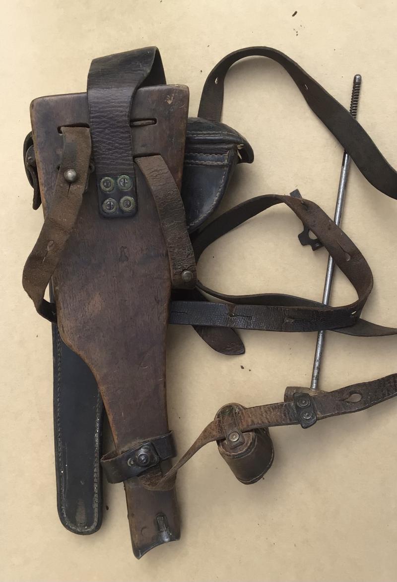 WW1 German 1915 Artillery Luger Holster and Shoulder Stock