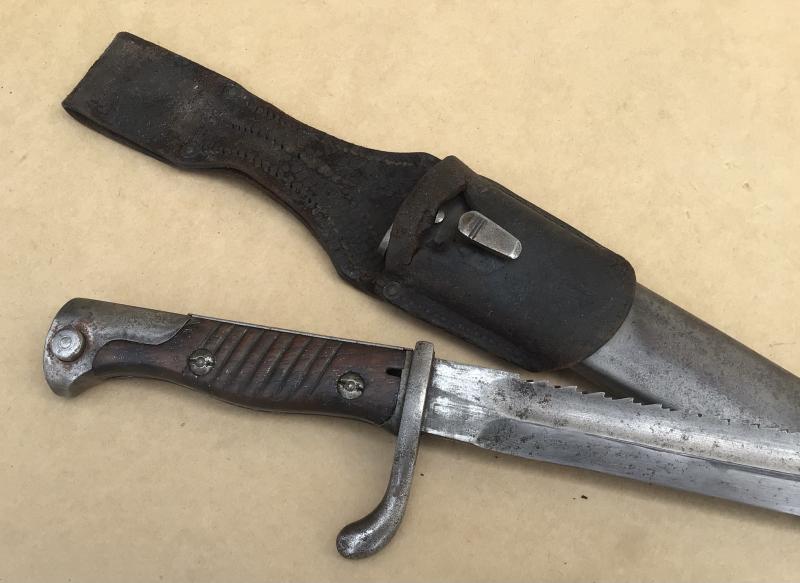 WW1 German M98/05 Sawback Bayonet