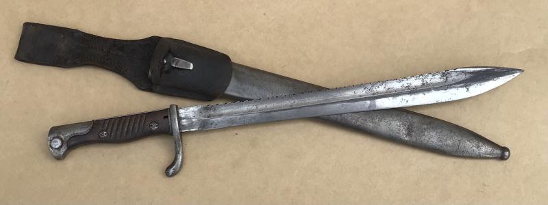 WW1 German M98/05 Sawback Bayonet
