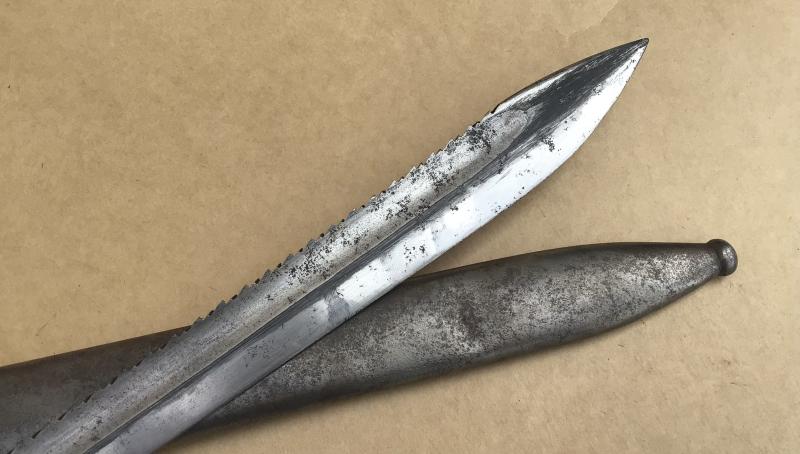 WW1 German M98/05 Sawback Bayonet