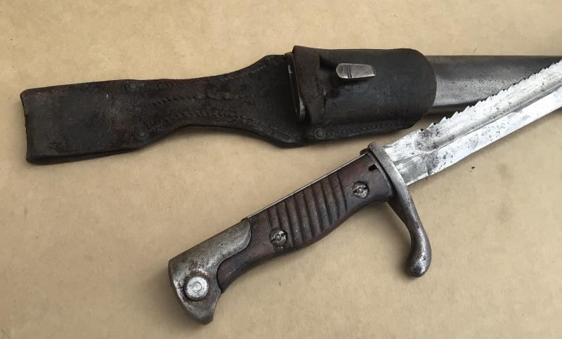 WW1 German M98/05 Sawback Bayonet