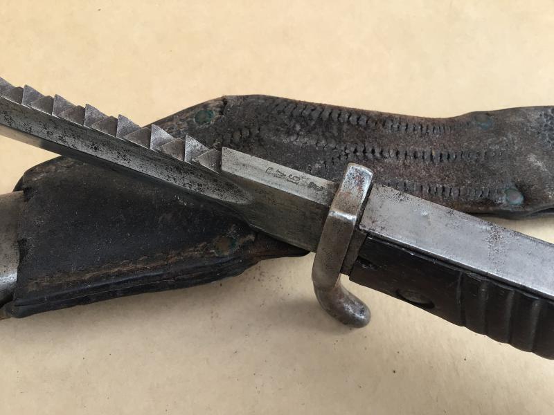 WW1 German M98/05 Sawback Bayonet