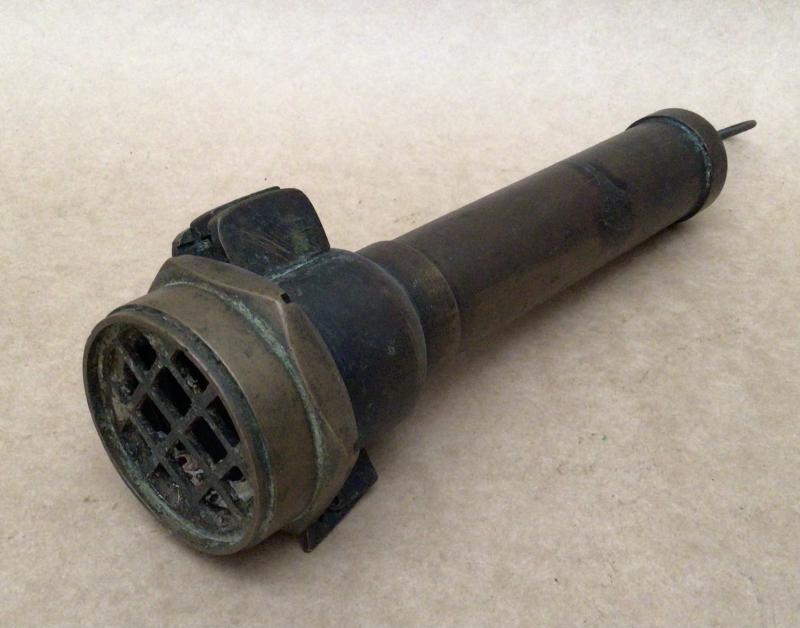 Old Brass Diving Torch c.1930's-1950's