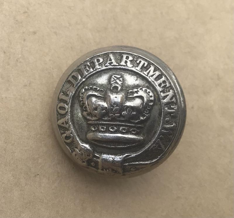 Pre-Federation WA Gaol Department Tunic Button