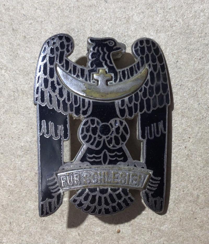 German Freikorps Period Silesian Eagle 1st Class