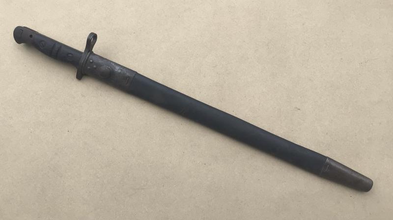 British Pattern 1913 Bayonet and Scabbard