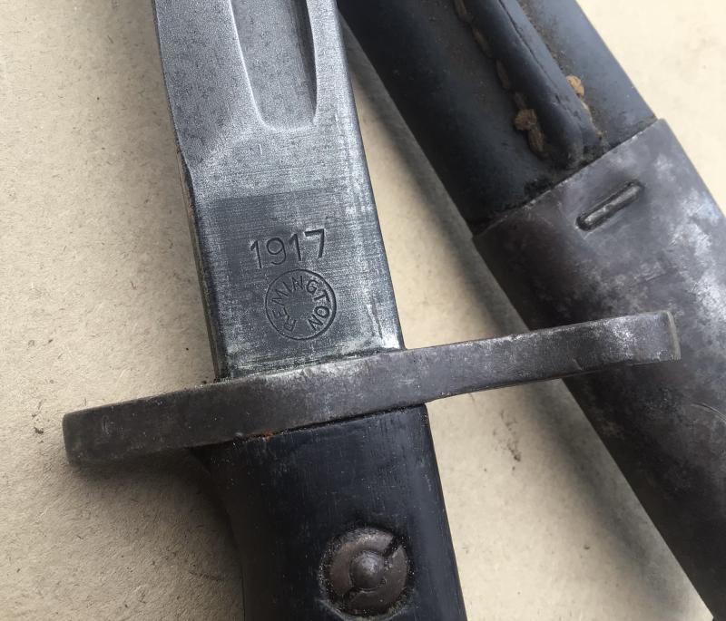 British Pattern 1913 Bayonet and Scabbard