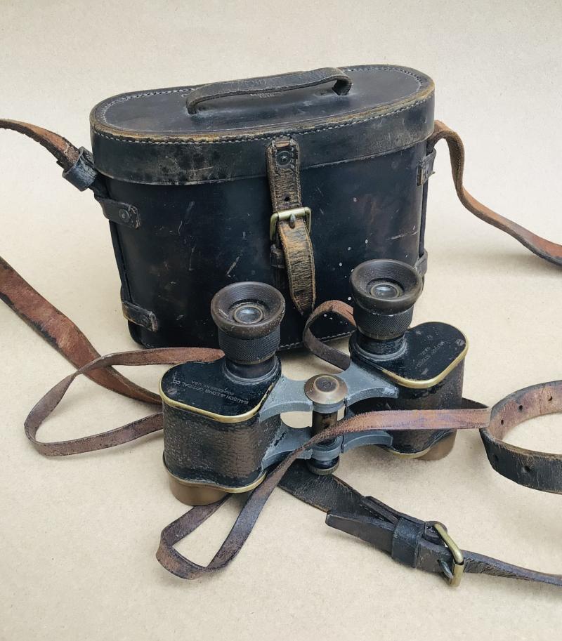 WW1 Binoculars and Case