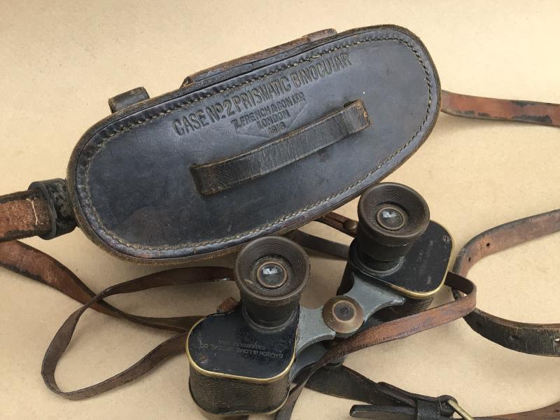 WW1 Binoculars and Case