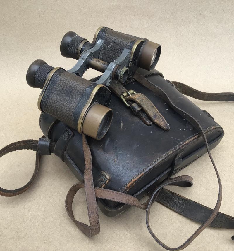 WW1 Binoculars and Case