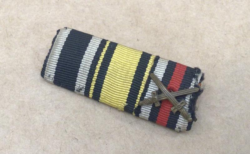 Germany WW1 3 Place Ribbon Bar