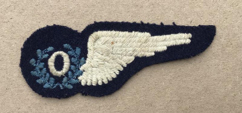 Australia WW2 RAAF Observer Half Wing Brevet