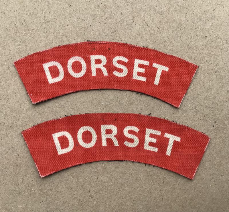 British WW2 Cloth Shoulder Titles