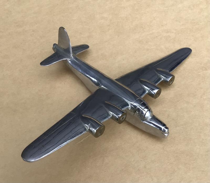 WW2 Trench Art Aeroplane - RAF Short S.25 Sunderland Flying Boat.