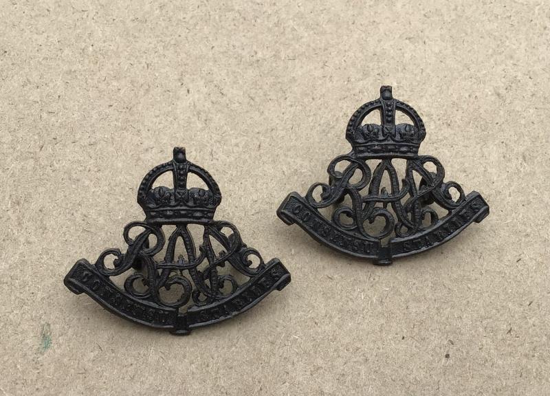 1930-42 Royal Australian Artillery Collar Badges