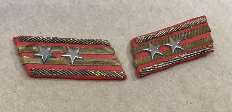 WW2 Japanese Officers Rank Tabs for  Lt-Colonel