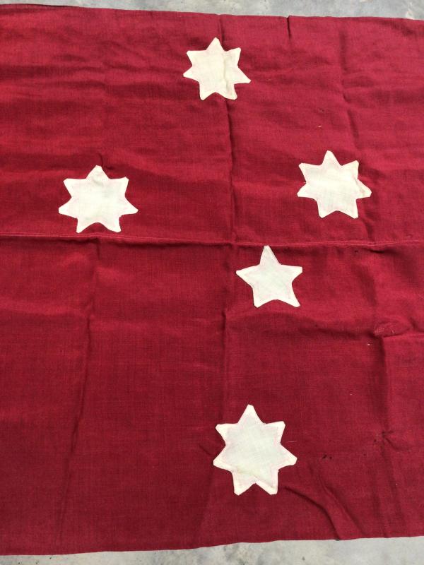 c.WW1 or WW2 Period Australian Red Ensign Flag