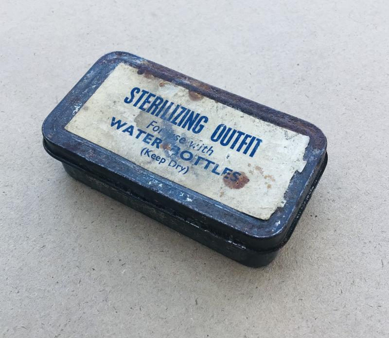 Australia WW2 Sterilization Oufit For Water Bottles.