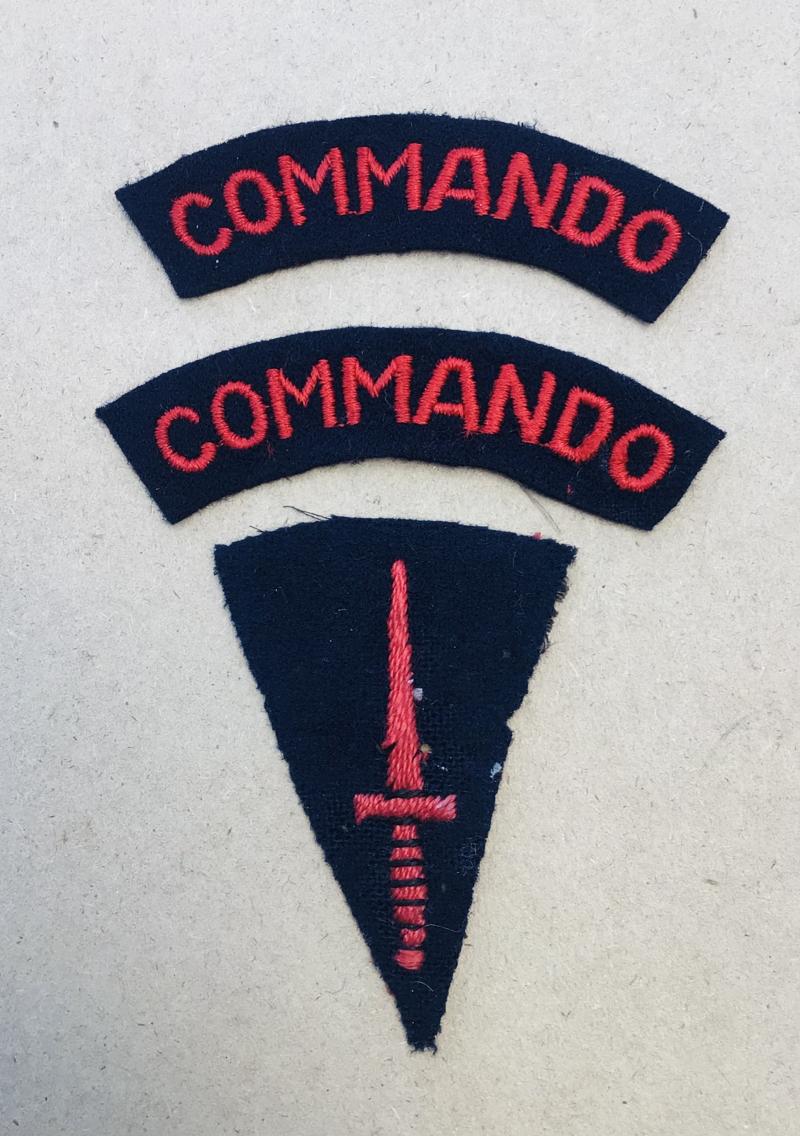 British WW2 Royal Marines Commando Shoulder Insignia