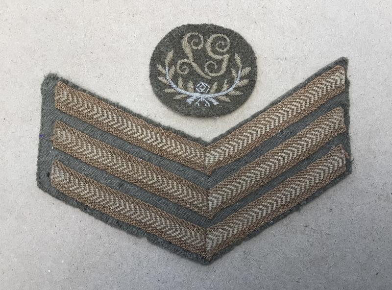 Australia WW1 Sergeants Rank Chevron.