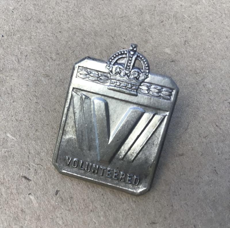 Australia WW2 Medically Unfit Exemption Badge