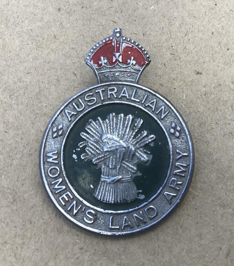 Australia WW2 Women’s Land Army Hat Badge