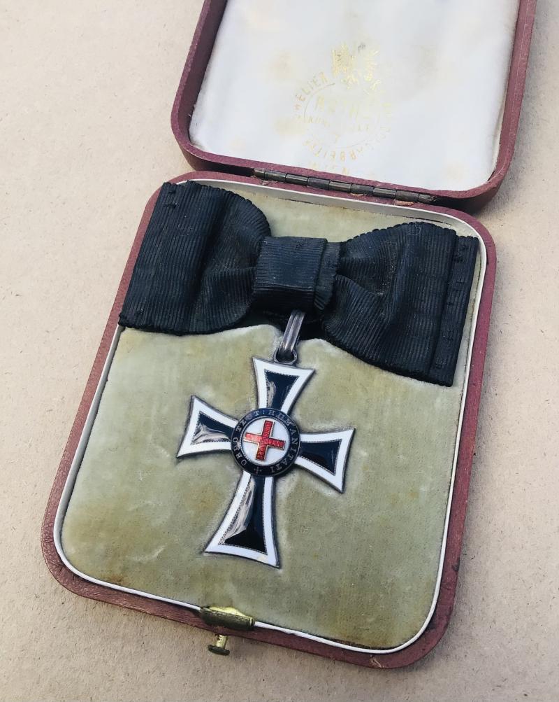 The Austria : Imperial Marian Knight Cross (Order Of The German Knights)