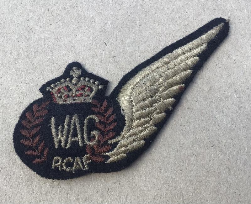 WW2 RCAF Wireless Air Gunner Half Wing Brevet