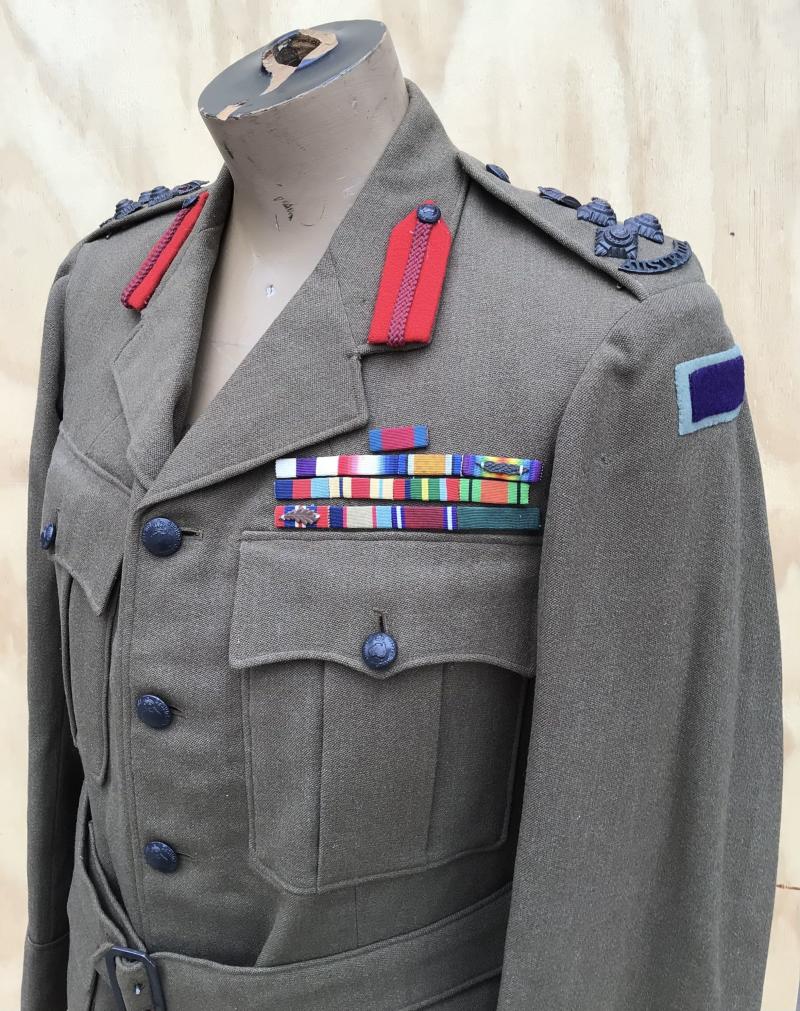 Australia WW2 Attributed 6th Division Engineers Brigadiers Service Dress Tunic