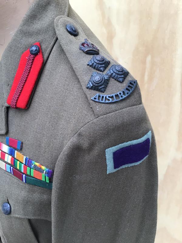 Australia WW2 Attributed 6th Division Engineers Brigadiers Service Dress Tunic