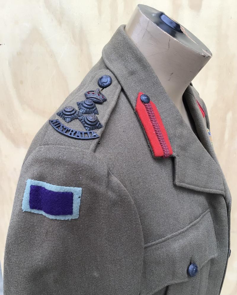 Australia WW2 Attributed 6th Division Engineers Brigadiers Service Dress Tunic