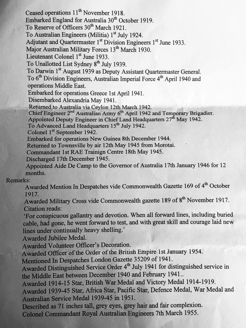 Australia WW2 Attributed 6th Division Engineers Brigadiers Service Dress Tunic