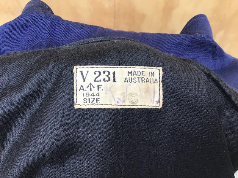 WW2 RAAF Bomb Aimer Officers Service Dress Tunic