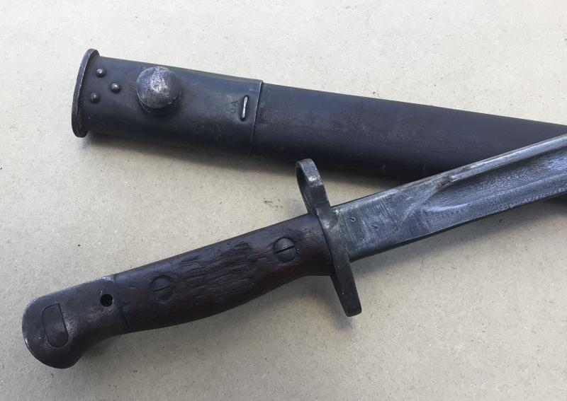 Australia WW2 Pattern 1907 Bayonet - 1944