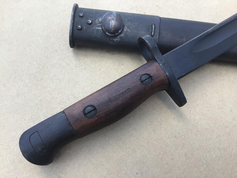 Australia WW2 Refirbished WW1 Lithgow Pattern 1907 Bayonet