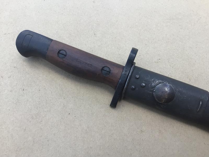 Australia WW2 Refirbished WW1 Lithgow Pattern 1907 Bayonet