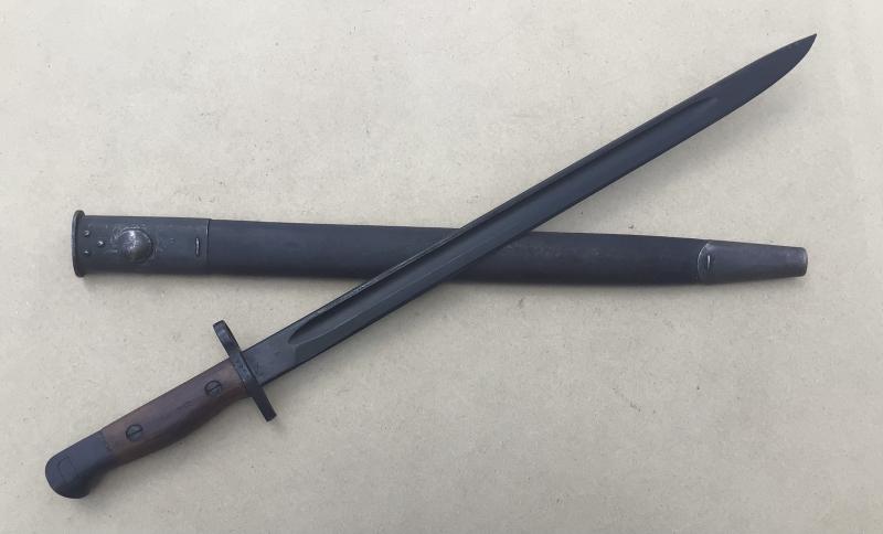 Australia WW2 Refirbished WW1 Lithgow Pattern 1907 Bayonet