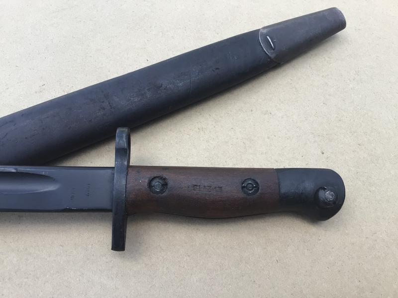 Australia WW2 Refirbished WW1 Lithgow Pattern 1907 Bayonet