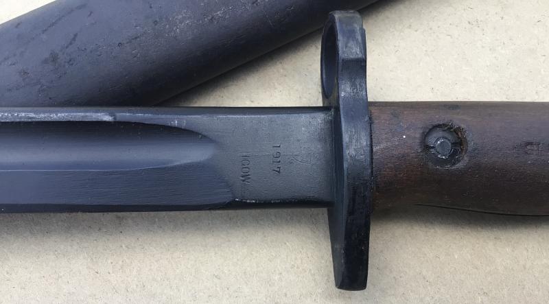 Australia WW2 Refirbished WW1 Lithgow Pattern 1907 Bayonet